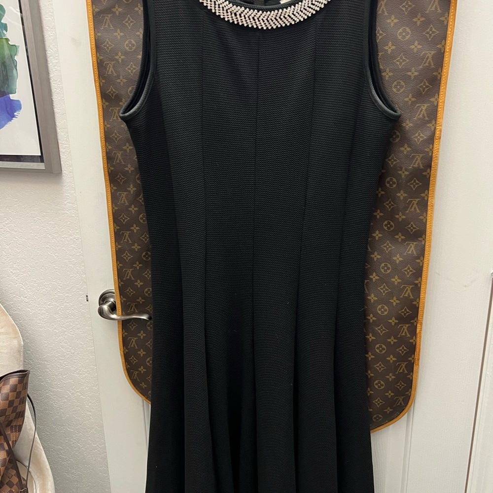 Black evening gown